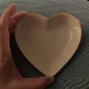 Lenox Heart-Shaped Ivory Tray